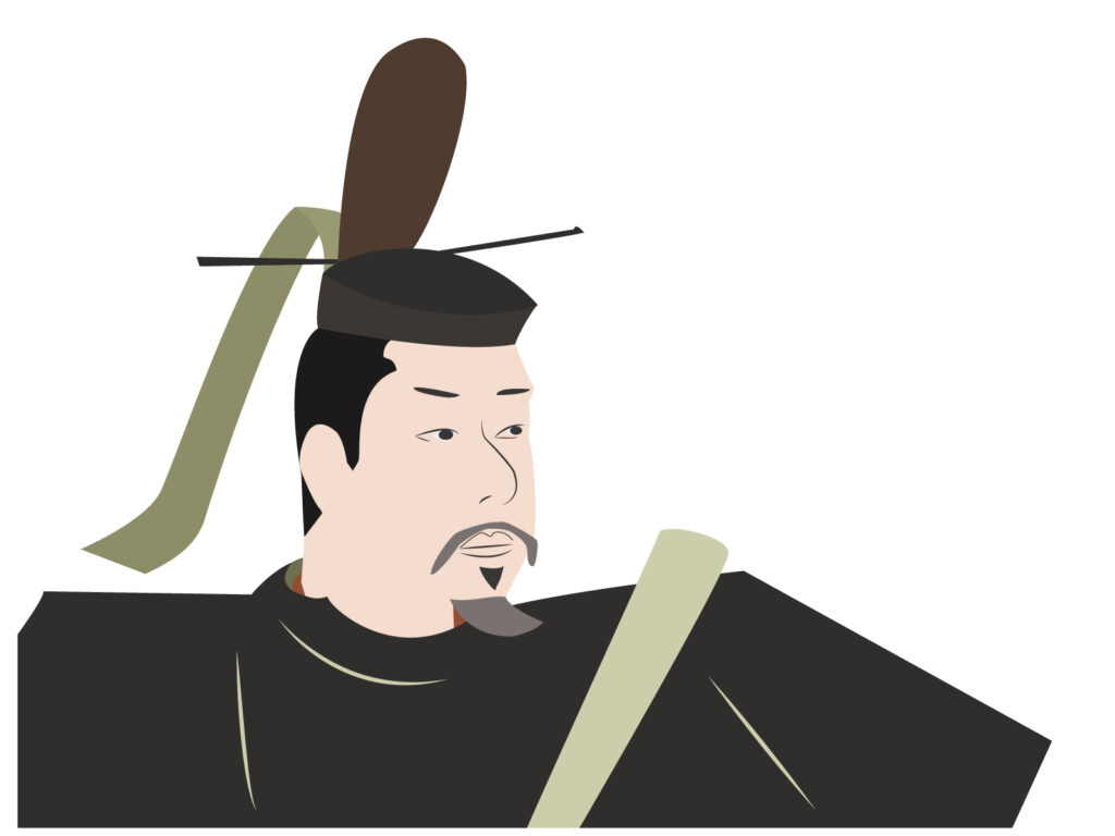 Minamoto Yoritomo established the Kamakura shogunate, face illust (源頼朝の顔)