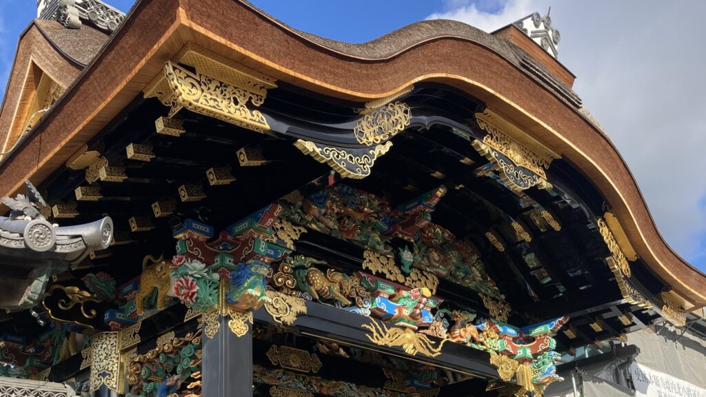 Toyotomi Hideyoshi's Fusimi Castle Karamon gate at Nishi Honganji Temple in Kyoto