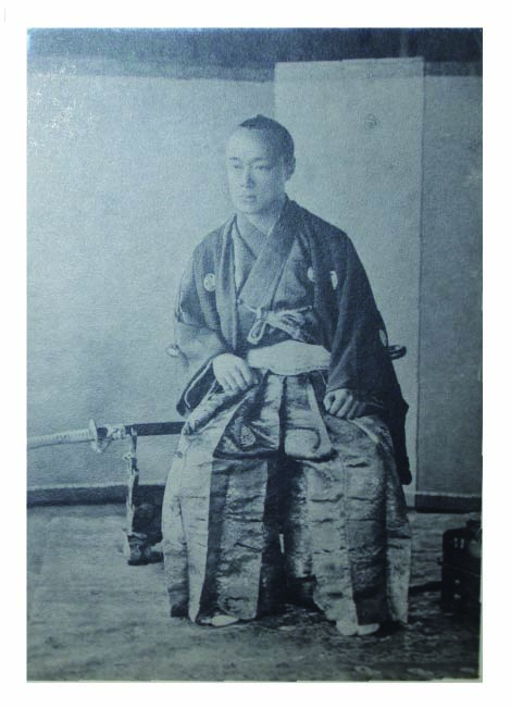 Tokugawa Yoshinobu wearing Kimono