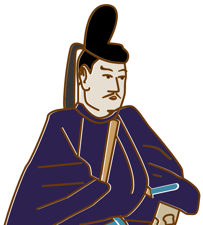 Emperor Shomu who　　built Todai-ji Temple and the Great Buddha (聖武天皇)