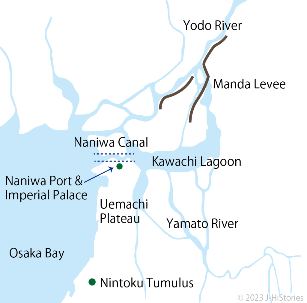 Map of Ancient Osaka Bay @ Neyagawa city (協力：寝屋川市）