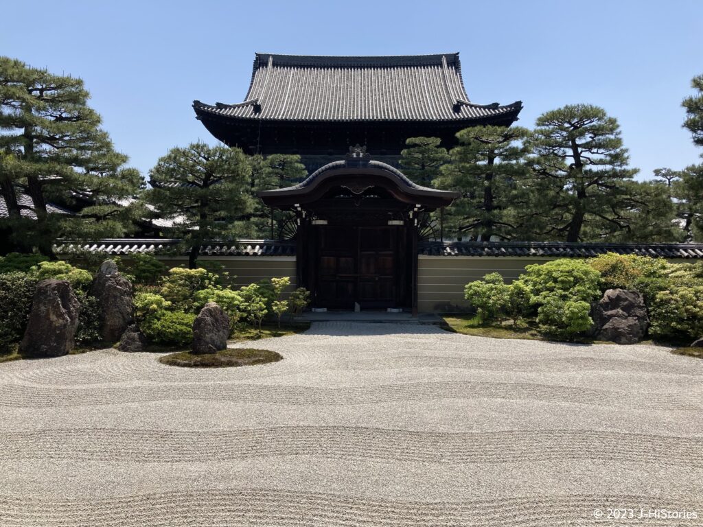 The Daioen garden of Kenninji Temple_建仁寺大雄苑