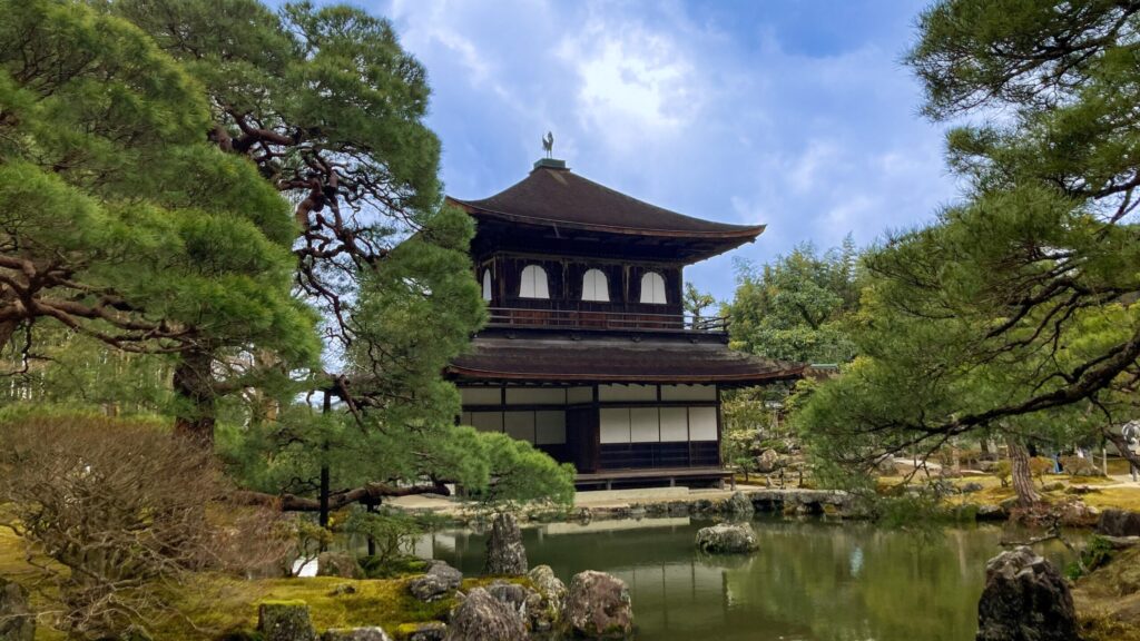 Ginkakuji Temple Siliver Pavilion_銀閣寺観音堂