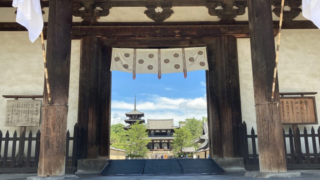 Horyuji Temple Five Story Pagoda_法隆寺五重塔