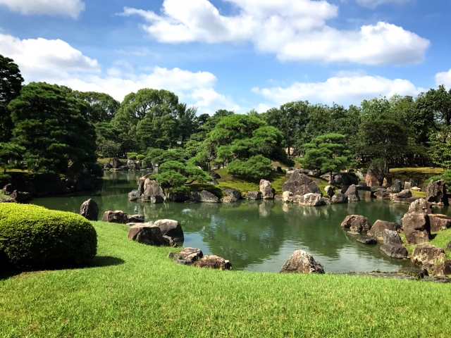 Nijo-jo Ninomaru Garden_二条城二の丸庭園