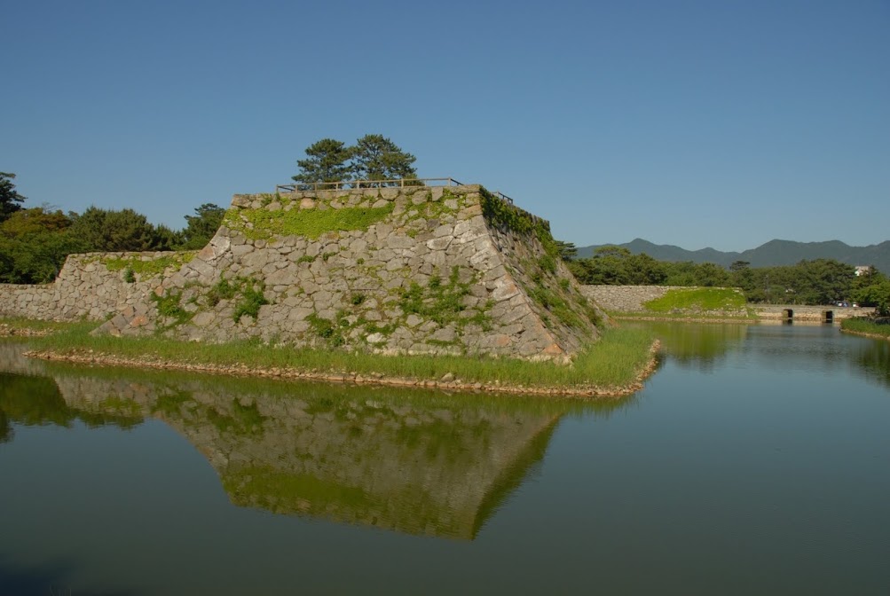 Shigetsu Caste in Hagi_萩藩の指月城